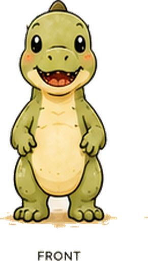 XTINCT mascot — a fire-breathing dinosaur